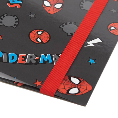 Marvel Spiderman A4 folder rings