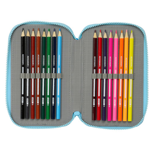 Bluey triple pencil case 36pcs