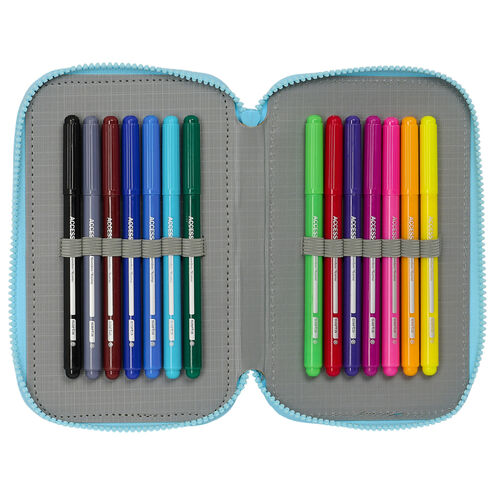 Bluey triple pencil case 36pcs