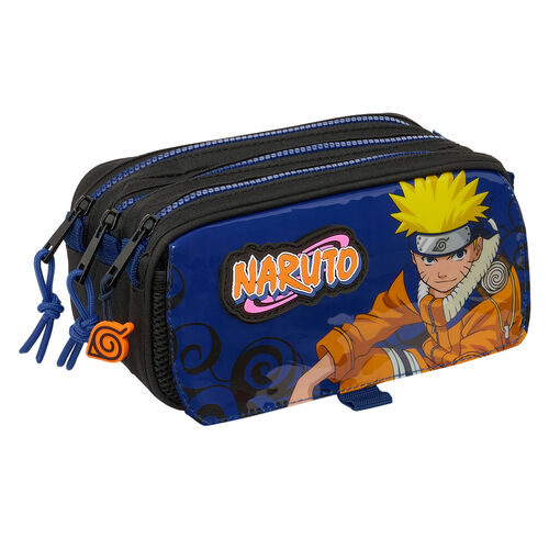 Naruto Shippuden Ninja triple pencil case