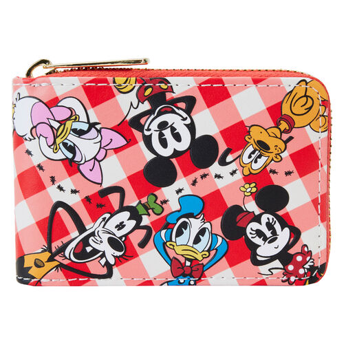 Loungefly Disney Mickey & Friends Picnic Blanket accordion wallet
