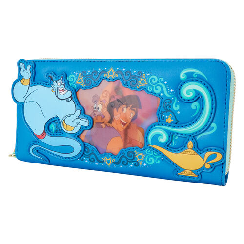 Loungefly Disney Aladdin Jasmine lenticular wallet