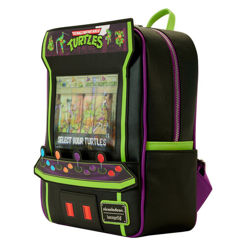 Loungefly Teenage Mutant Ninja Turtles 40th Anniversary Vintage Arcade backpack 30cm