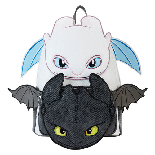 Loungefly How to Train Your Dragon Light & Night Fury backpack 26cm