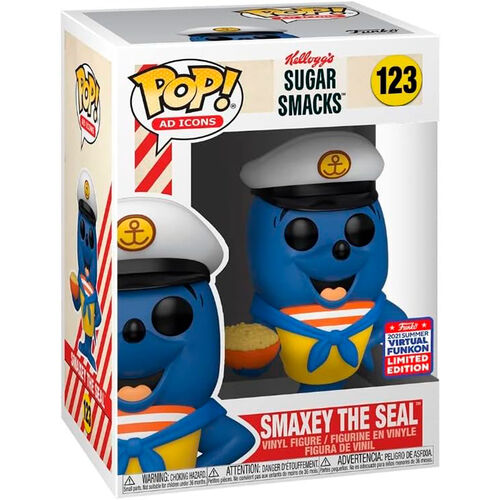 POP figure Kellogg's Sugar Smacks Smaxey the Seal Exclusive