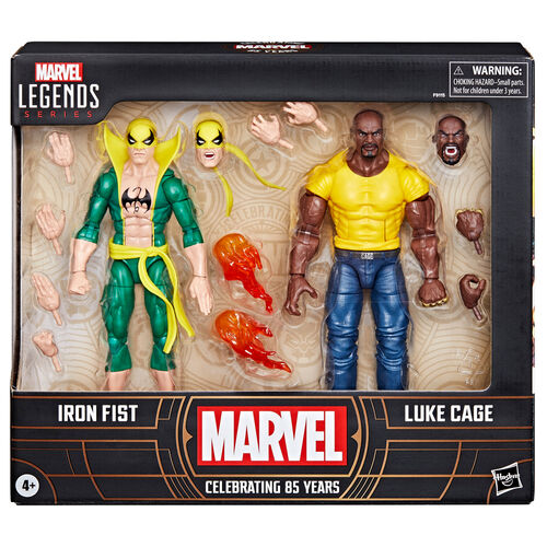 Marvel Celebrating 65 Years Iron Fist & Luke Cage pack figures 15cm