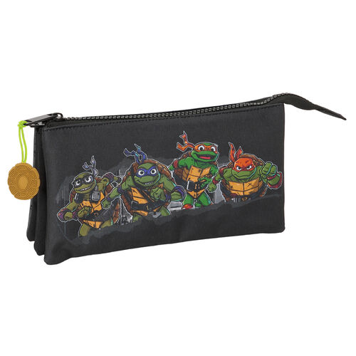 Ninja Turtles triple pencil case