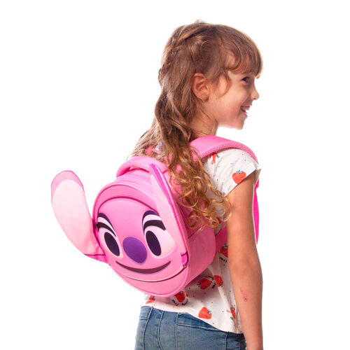 Disney Stitch Angel Emoji 3D backpack 22cm