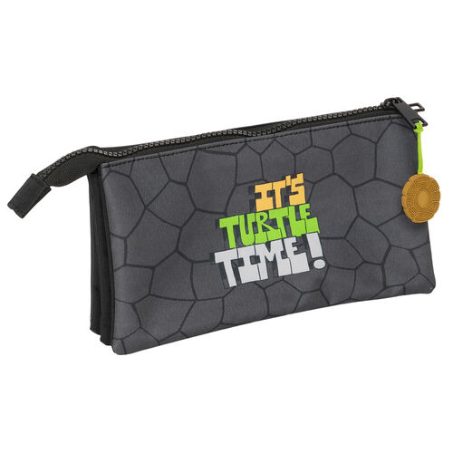 Ninja Turtles triple pencil case