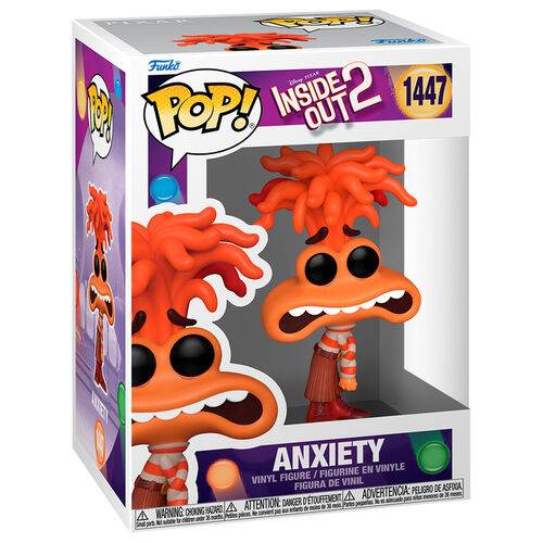 POP figure Inside Out 2 Anxiety