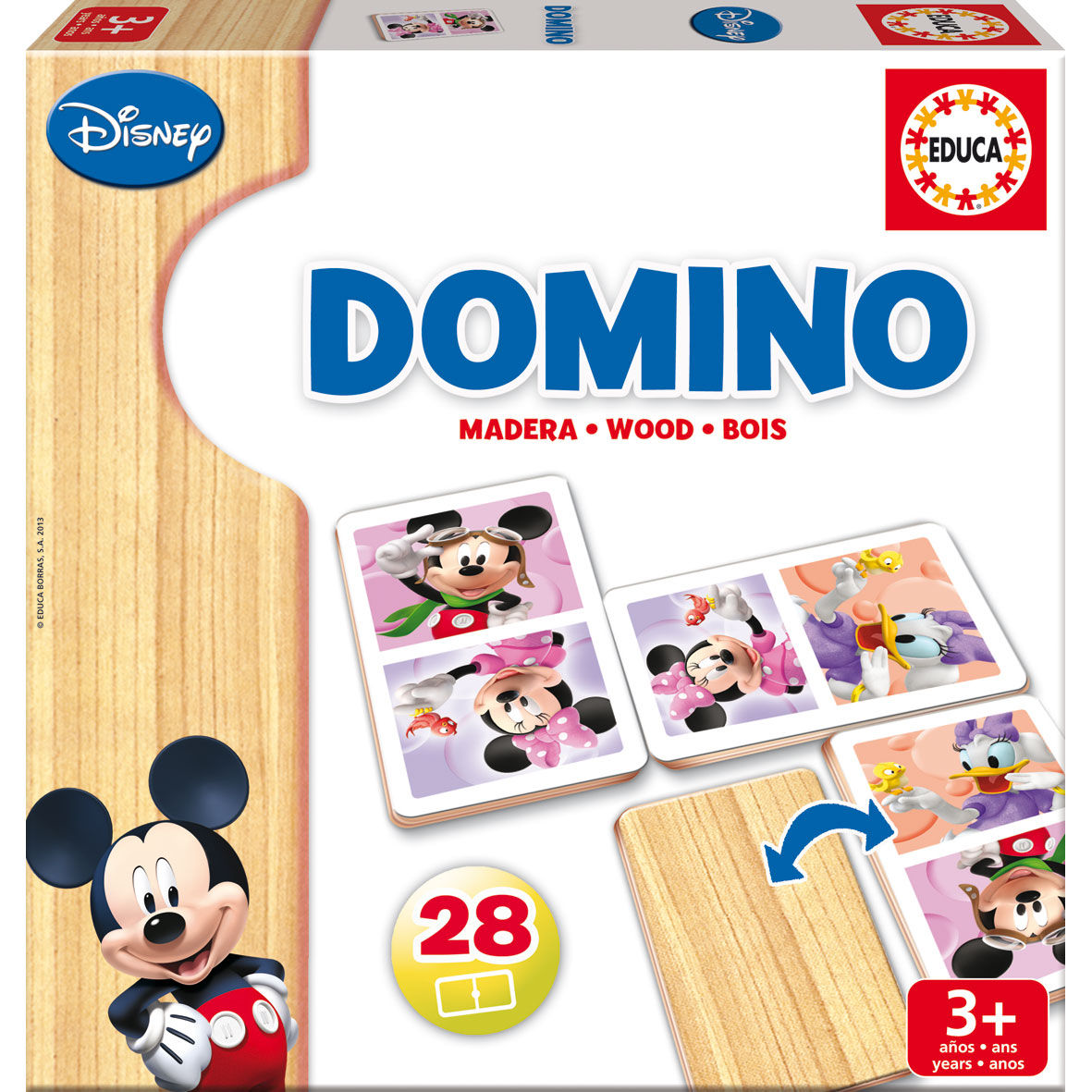 NEW Domino Game-Disney Cars-Minnie Spiderman 