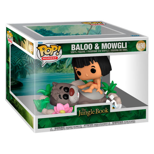 POP figure Moment Disney El Libro de la Selva Baloo & Mowgli