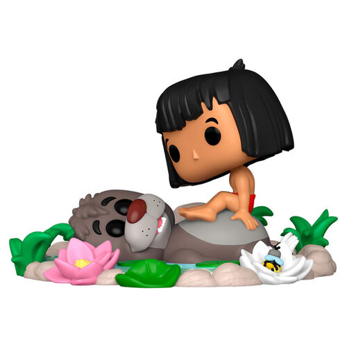 Figura POP Moment Disney El Libro de la Selva Baloo & Mowgli