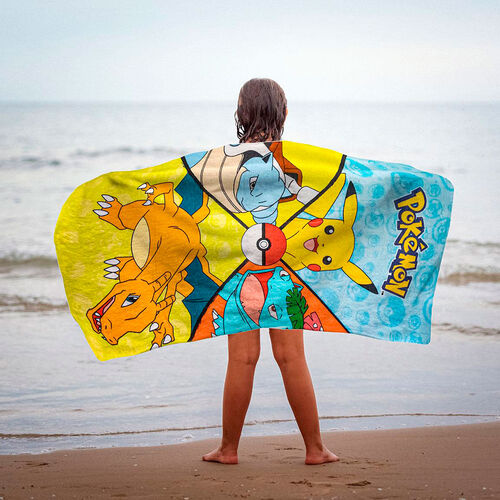 Pokemon cotton beach towel