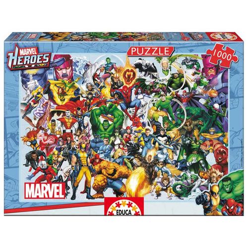 Puzzle Heroes de Marvel 1000pzs