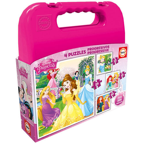 Puzzle progresivo Princesas Disney 25pz