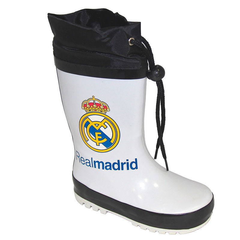 Botas agua Real Madrid cierre ajustado