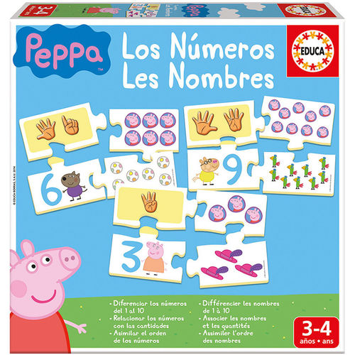 Juego Aprendo Los Numeros Peppa Pig