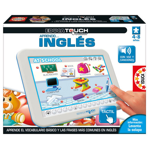Spanish Educa Touch Junior Learn English game
